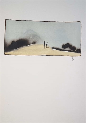 Watercolour Painting Techniques on 300gsm Cotton Paper