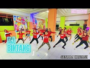 DJ BINTANG /SENAM KREASI TERBARU 2022 / SENAM GERAKAN MUDAH / SENAM TIKTOK / CHOREO ZIN UNDARY