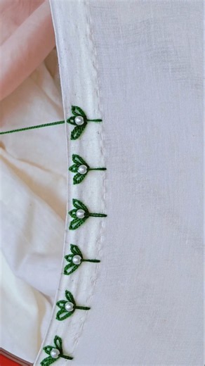 # Beautiful needle thread design 🪡🇧🇩🌿