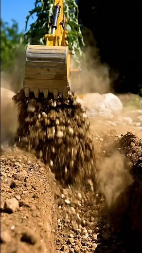 Mini Excavator Digs EPIC Trench! 🚜 Satisfying RC Construction Action!