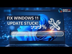 🔧 Fix Windows 11 Update Stuck at 99% | Quick & Easy Solution