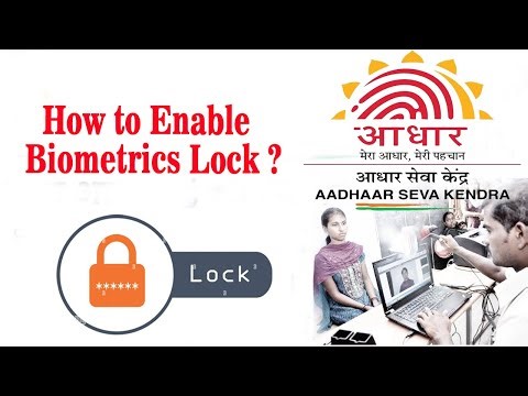 How to Enable Aadhaar Biometric Lock | Step by Step Guide 2025