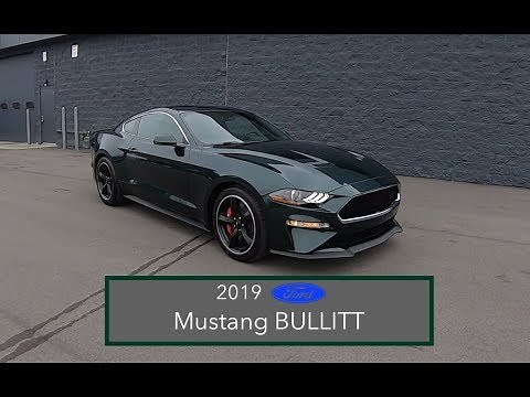 2019 Ford Mustang BULLITT|Walk Around Video|In Depth Review