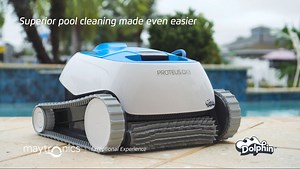 Watch DOLPHIN Proteus DX3 Automatic Robotic Pool Cleaner on Amazon Live