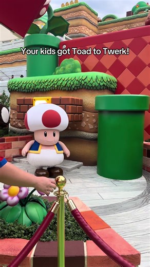 Toad's Epic Dance Adventure at Super Nintendo World