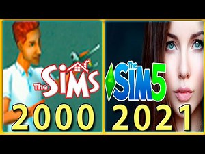 Evolution Of The Sims Games 2000 - 2021