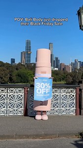 8.9K views | 30% OFF EVERYTHING ⁠ Black Friday has just gone live, it’s officially time to stock up on your glowing skin essentials. Be quick, sales this big don’t last forever.⁠ ⁠ #balibody #blackfriday2025 | Bali Body | Facebook