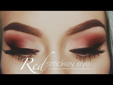 Red Smokey Eye Makeup Tutorial | Naomi