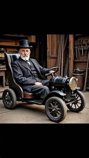 The Untold Story🏎️ of the World's First Car #shorts shorts