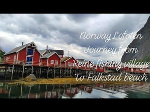 Norway, Reine is the iconic fishing village, island of Moskenes in the Lofoten archipelago.