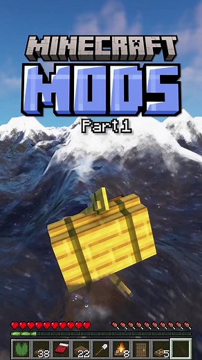 Minecraft Mods Pt.1 #minecraft #minecrafttutorial #minecraftbuilding #minecraftmods