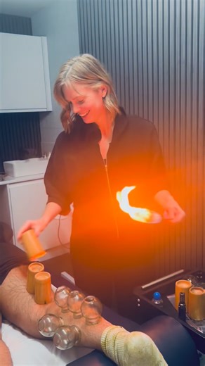 Rejuvenate Massage & Wellness on Instagram: "Tonight I got the full fire cupping demo from the lovely Riz at RD Sports Massage & Therapy, based at Next Level Gym in Preston. 🔥 Riz was my tutor on the Kinesiology Taping course last weekend, and he very kindly offered his time to show me the magic of fire cupping this evening… and WOW, what an experience! What do we think, guys… 🔥 Who fancies giving fire cupping a go? 🔥 And more importantly… who trusts me with a naked flame? 😅 If you’re anywhe