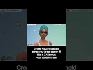 Sims 4 Dummies- CAS Starter Guide & Beginner’s Manual Tutorial - Sims 4 Beginners 🌟