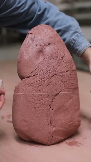 Making a Large Stoneware Jar, from Thrown to Fired (#Shorts)