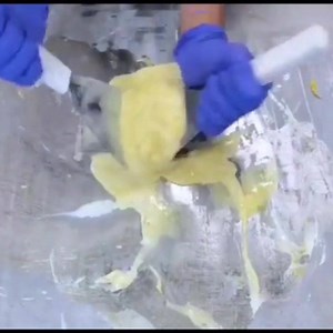 💛Housemade Mango Puree!🥭 All natural organic ingredients, no added preservatives 👈 #RolledIceCreamLV . . . . . . . . #bloggerlife #lasvegasfoodblogger #foodieadventures #icecream #icecreamrolls #rolledicecream #icecreamlover #missnewfoodie #foodiefeature #lasvegasfoodies #bloggerstyle #lasvegaslocals #vegaslocals #vegaslocal #lasvegas | Rolled Ice Cream