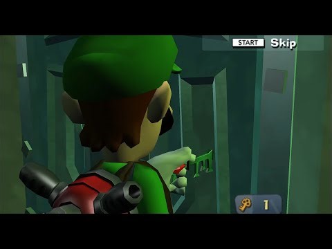 Luigi's Mansion 2: Dark Moon - Unused Treacherous Mansion Front Door Unlock Cutscene(s)