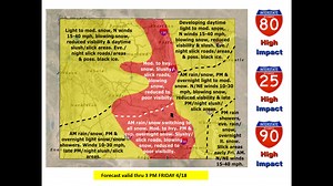 18K views · 145 reactions | A strong cold front and moist Pacific storm system will bring to Wyoming on Thursday into Friday widespread snow, some moderate to heavy, along with much colder temperatures and strong winds. Watch this video for details on expected WYDOT travel impacts! #wyoroad #wydot #wywx | WYOMING DEPT. OF TRANSPORTATION | Facebook