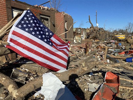 ‘We are special here:’ Mayfield community coming together for relief efforts