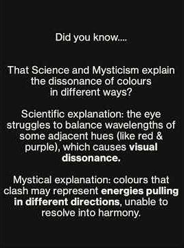 On the Dissonance of Colours