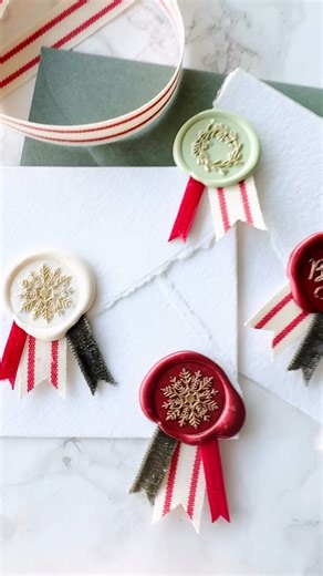 11K views · 201 reactions | These ribbon wax seals might be my...