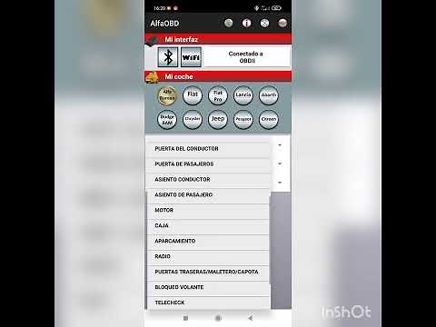 Como usar AlfaObd y un conector OBD2 genérico