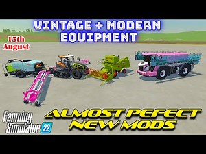 Banging Old and New Mods | Farming Simulator 22 CONSOLE MOD REVIEW