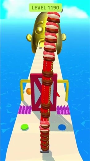 Sandwich Runner - Max Level Gameplay Walkthrough SpeedRun Part 01 ! We Kids Gaming #shorts