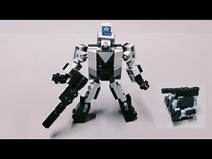 Building Robot Transformer Megatron Tank Mini Lego MOC #9