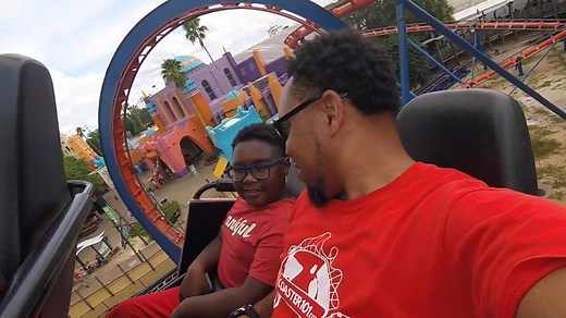 5.8K views · 66 reactions | Bam's first and last ride on Scorpion. With Busch Gardens Tampa announcing the closure of Scorpion, I took my son to get his first and last ride on the classic Schwarzkopf coaster. Scorpion, you will be missed! | Coaster101.com | Facebook