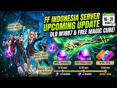 FF Indonesia Server Magic Cube Mission M1887 Token Tower