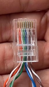 How to wire up ethernet plugs the easy way #tipsandtricks #DIY #tips #cabling #cablemanagement | tips hacks 01 | Facebook
