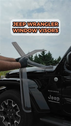 28 reactions | Jeep Wrangler JLU/JKU Window Visors  Made from durable acrylic for long-lasting use  Easy to install and remove—no hassle!  Deflects rain, keeping your Jeep dry inside ☔ Reduces wind noise for a quieter ride  Free shipping across North America! Use code JH10 for 10% off your order!  #jeepwranglers #jeep #jeeplife #jeepwrangler #x #jeeplove #jeepnation #jeeps #rr #offroad #jeepfamily #jeepers #jeepgirl #jeepwranglerunlimited | Jeep House | Facebook
