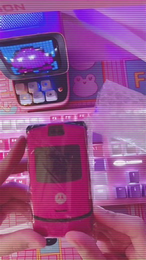 #fyp #kawaii #foryoupage #pink #aesthetic #cute #motorola #vintage #2000s #hellomoto