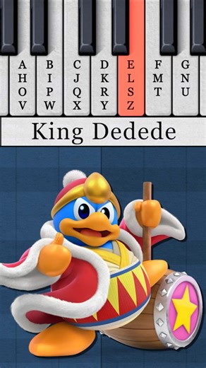 If King Dedede's name was turned into a jingle! #kirby #piano #jingle