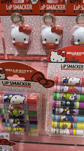 Best Flavors of Hello Kitty Lip Smackers #hellokitty #lipstick #lipsmacker #shortsfeed #shortvideo