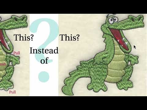 Registration & Compensation in Embroidery Designs - Hatch Academy Course Overview