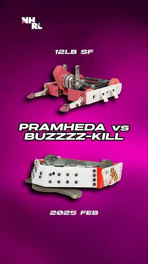 Mega hits all around the cage! 12lb SF: Buzzzz-Kill vs Pramheda, filmed live at NHRL’s 2025 Open World Championship Round 1 in February. Catch this and all the action from the quarterfinals onward with 3 hour Prime Time specials on Cheddar TV, weekends at 11am Eastern, Saturday and Sunday: www.cheddar.com/watch Want more? See every fight from every angle and every outcome at BrettZone.com | NHRL