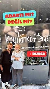 800 TL worth of meatballs in the celebrity venue hyperbole test | Is Kayhan Köftecisi worth its p...