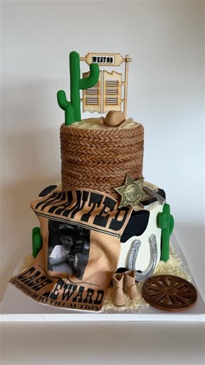 TFLC Bakery on Instagram: "Wild West cake for Weston #tflcbakery #bakerylife #smallbusiness #bakery #ohiobakery #cakedesign #cakesofinstagram #birthdaycake"