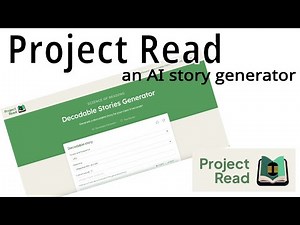 Project Read - An AI Story Generator