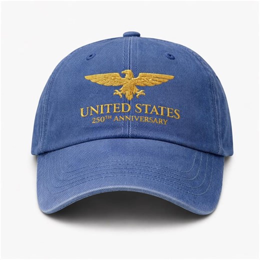 Eagle USA Embroidered Baseball Cap, United States 250th Anniversary Hat, Personalized Patriotic Veteran Gift, America 1776 - 2026 - Etsy