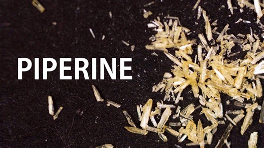 Extracting the spicy chemical in black pepper