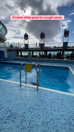 843K views · 2.5K reactions | Cruise ship pool in rough seas #cruiseship #travel #holiday #fblifestyle #family #love #ocean | Lisa Hargreaves | Facebook