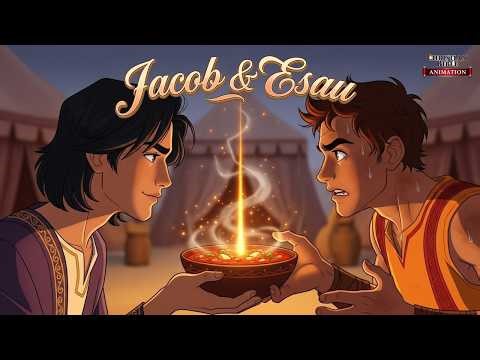 Esau and Jacob | A Story of Stolen Blessing, Betrayal, and Divine Forgiveness | Animated Bible Story