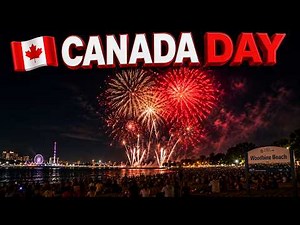 🇨🇦 Canada Day 2026 Toronto | Massive Crowds, Fireworks & Downtown Celebration 🎆