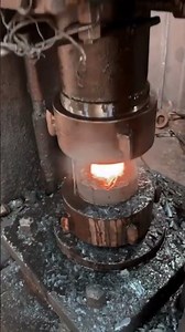 Forging heavy bolts from red-hot steel - Why Work Hard When Machines and tools Work Smart?