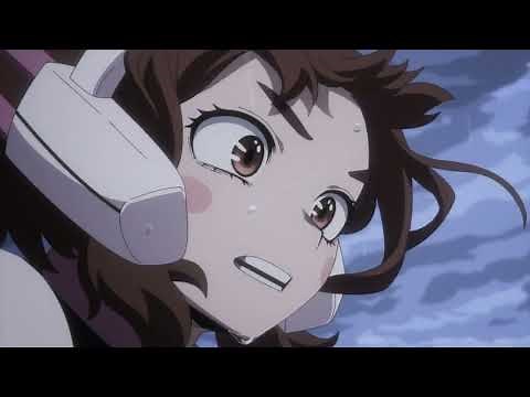 Uraraka plead UA refugee to let Deku rest in UA MHA season 6 episode 24 English Dub