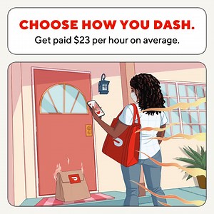 It pays to deliver food near you – near your home or in a city you’re just visiting! 💯😎 | DoorDash