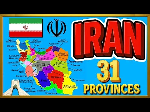 Iran Map Explained 🇮🇷 | 31 Provinces of Iran