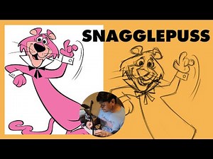 How to draw HANNAH BARBERA characters SNAGGLEPUSS